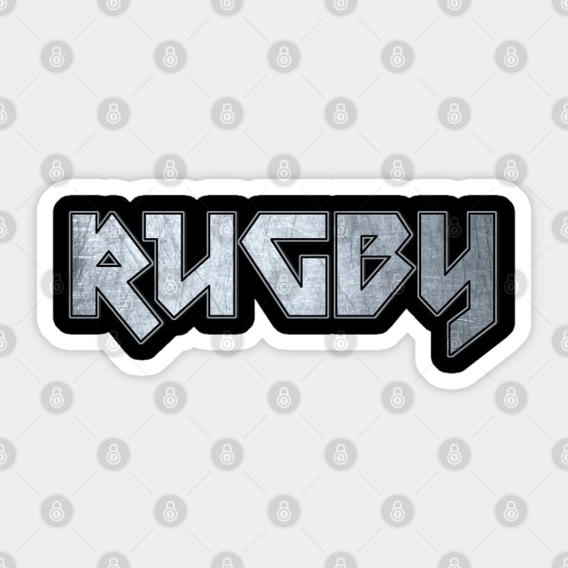 Rugby Sticker by KubikoBakhar